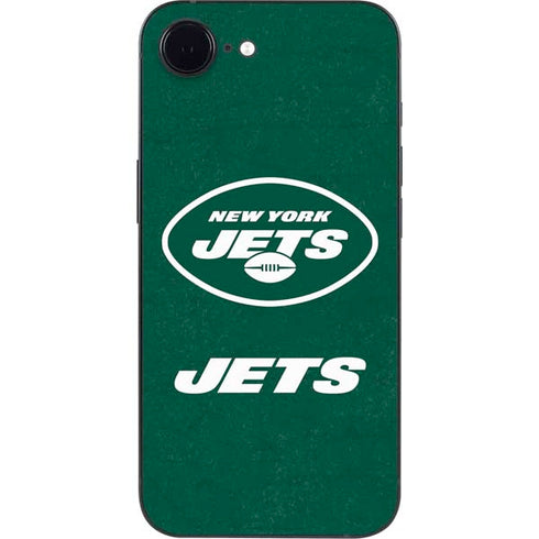 NFL New York Jets Distressed iPhone 16e Skin